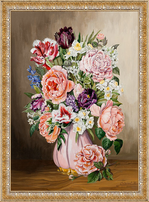 Roses and Tulips - Rosen und Tulpen- Ruže a tulipány